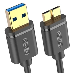 Unitek Y-C461GBK čierna / Kábel USB / USB 2.0 / USB-A (M) - Micro-USB B (M) / 1 m (Y-C461GBK)