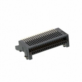 Molex vstavaná zásuvková lišta (štandardná) Počet pólov 38 Raster (rozteč): 0.8 mm 755860104 1 ks Tape on Full reel; 755860104