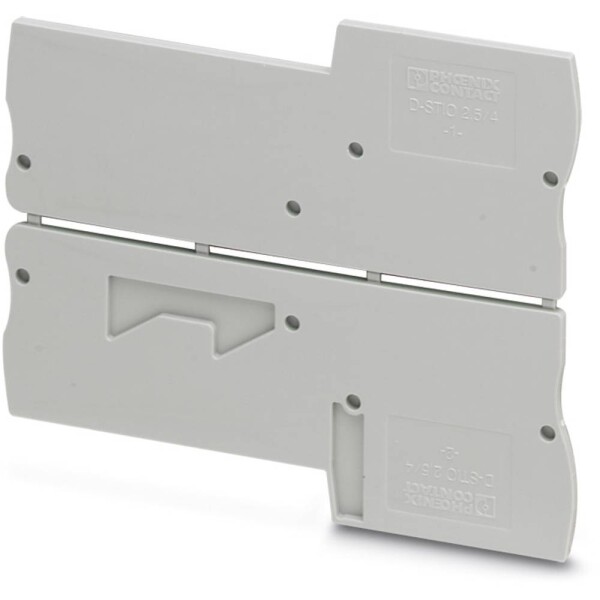 End cover D-STIO 2,5/4 3209125 Phoenix Contact; 3209125