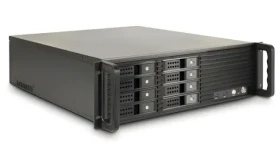 Inter-tech IPC 3U-3508 čierna / Serverová skriňa / 3U / ATX / 8x 2,5 "/3,5" hot-swap / 2x USB 3.2 Gen1 (88887335)