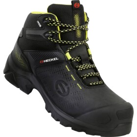 Heckel MACCROSSROAD 3.0 S3 HIGH 6731345 bezpečnostná obuv S3 Veľkosť topánok (EU): 45 čierna, žltá 1 pár; 6731345