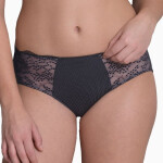 Vyššie nohavičky Orely 1382 black - Anita Classix 001 black 42