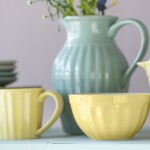 Ib Laursen Miska Mynte keramika žltá 7 x 13 cm