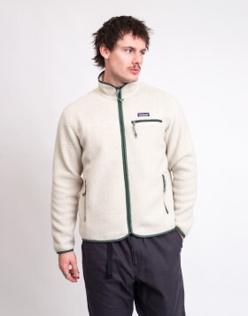Patagonia M's Retro Pile Jacket Pelican w/Canopy Green XL