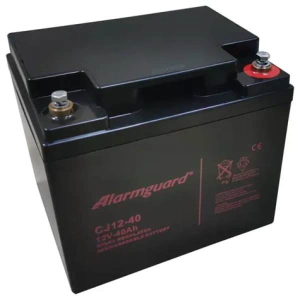 AlarmGuard CJ12-40 / Olovený akumulátor / bezúdržbový / 12V / 40Ah / životnosť 5 rokov (700-01-114)