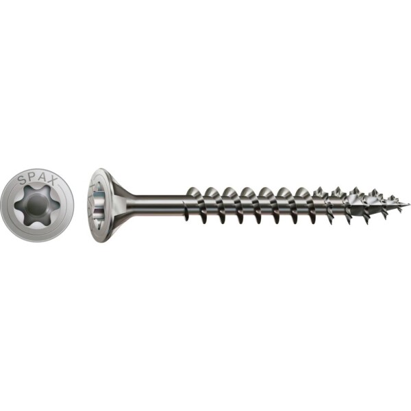 SPAX SPAX Seko-T 1197000600703 skrutka do dreva 6 mm 70 mm Torx, vnútorná korunka šesťhranná Ušlechtilá ocel V2A nerezové 100 ks; 1197000600703