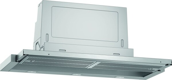Neff okap Kuchynský Półzabudowany (wyciągany) strieborný 397 m³/h