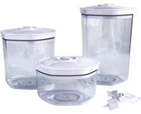 Maxxo VC1800 / Sada vákuových dóz / 3 ks / 700-2000 ml (8595235801406)