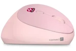 Connect IT FOR HEALTH LADIES ružová / Ergonomická vertikálna bezdrôtová myš / 2.4GHz / 1600 DPI (CMO-2600-PK)