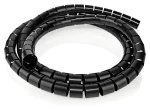 Nedis SWB KS-10BLACK čierna / Špirálové káblové púzdro / 10 m / O kábli 60 mm / PVC (SWB KS-10BLACK)