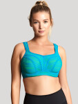 Športová podprsenka Wired Bra teal/lime 5021C