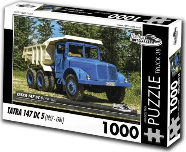 RETRO-AUTA Puzzle TRUCK č.38 Tatra 147 DC 5 (1957-1961)