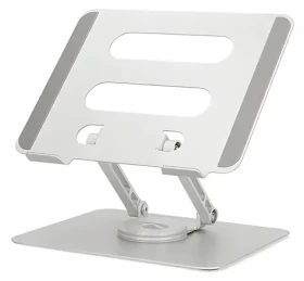 Nedis NBSTND110SI / Stojan na notebook / 17" / Skladací / Otočný 360° (NBSTND110SI)