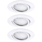 Paulmann 92466 LED vstavané svetlo sada 3 ks LED 14.7 W biela; 92466