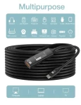 PremiumCord USB-C/USB-A repeater 7m / Predlžovací kábel / USB 3.2 Gen 2 / 10 Gbit/s / aktívny (ku3rep7bl)