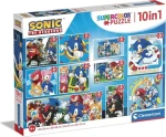 Clementoni Puzzle Ježko Sonic 10v1