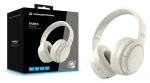 Conceptronic Bluetooth Headset krémová / Slúchadlá / Bluetooth 5.4 / Skladacia / Výdrž 30 h (PARRIS03C)