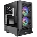 Thermaltake Ceres 330 TG ARGB čierna / E-ATX / 1x USB-C 3.2 / 2x USB-A 3.0 / bez zdroja / priehľadná bočnica (CA-1Y2-00M1WN-01)