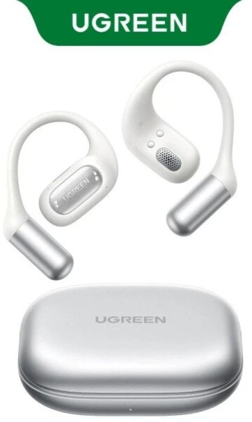 Ugreen Słuchawki bezprzewodowe Clips-on UGREEN FitBuds WS213 Bluetooth 6.0 (biele)