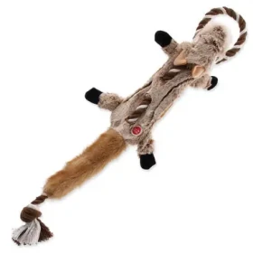 Dog Fantasy Hračka - Skinneeez čipmank s povrazom 57.5cm (454-30623)
