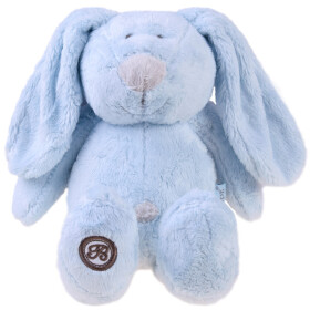 Mamido Plyšový modrý králik Blanche 30cm