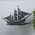 Veselá Stena Samolepka Loď