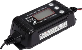 YATO Nabíjačka batérií 4A 6/12V LCD / Nabíjačka autobatérií / mikroprocesor / 1,2-120 Ah / WET GEL AGM (YT-83033)