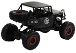 Mamido Auto na diaľkové ovládanie jeep R / C 1:18 čierne