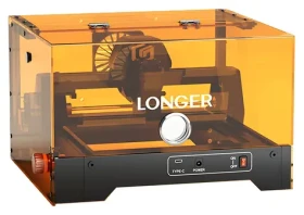 Longer RAY5 miniS 2,5W / Laserový gravírovací stroj / 130x140 mm / 12000 mm/min / Wi-Fi/USB (RAY5 minis 2.5W)