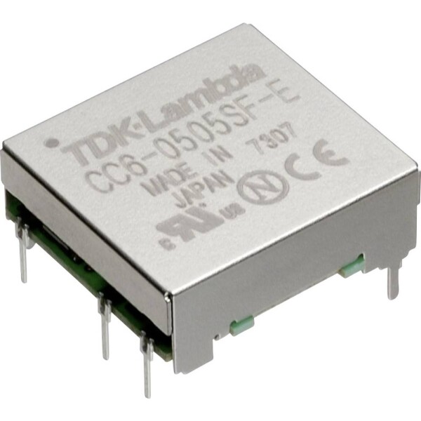 TDK-Lambda CC6-2405SF-E DC / DC menič napätia, DPS 24 V/DC 5 V/DC 1.2 A 6 W Počet výstupov: 1 x; CC6-2405SF-E
