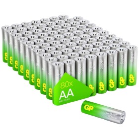 GP Batteries Super tužková batéria typu AA alkalicko-mangánová 1.5 V 80 ks; GPSUP15A543S80
