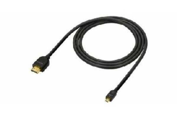 SONY DLC-HEU15 - 1,5m kábel HDMI / Konektory micro HDMI (typ D) - štandardný konektor HDMI (typ A) (DLCHEU15.AE)