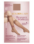 Golden Lady Benessere & Bellezza 140 den ponožky nero/černá M/L