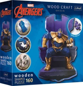 Trefl Wood Craft Origin - Puzzle - Thanos na tróne