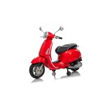 Mamido Detský elektrický skúter Vespa ROMA červený