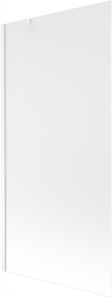 MEXEN/S - Next vaňová zástena FIX 90 x 150, mrazené sklo, biela 895-090-000-00-30-20