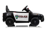 Mamido Mamido Detské elektrické autíčko 911 Agency Police | 4x4 | RC | EVA kolesá + Megafón