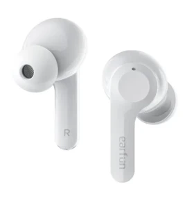 EarFun Air biela / bezdrôtové slúchadlá / mikrofón / Bluetooth 5.0 / IPX7 / dobíjacie púzdro (TW200W)