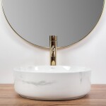 REA - Umývadlo na dosku Sami Nature Marble REA-U6606