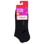 Dámské krátké ponožky 2 páry COTTON IN-SHOE SOCKS 2x - BELLINDA - černá 35 - 38