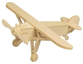Woodcraft Drevené 3D puzzle Lietadlo
