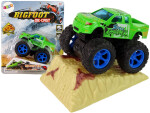 Mamido Elektrické autíčko Monster Truck Big Foot s gumovými pneumatikami a šmýkačkou