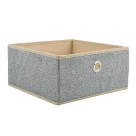 MSV priedušný zásuvkový box sivý / polypropylén / 26.5 x 26.5 x 13 cm (3700703911326)