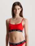 Dámska plavková podprsenka KW0KW02425 XNE Red Calvin Klein