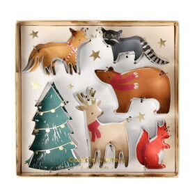 Meri Meri Kovové vykrajovátka Christmas - set 6 ks