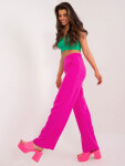 Dámske nohavice WN SP 8247.64 Neon fuchsia - Rue Paris L neonová růžová