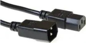 MicroConnect Predlžovací kábel C14 - C13 1.2m čierna (PE040612)