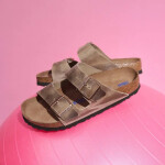 Birkenstock Arizona Soft Footbed Oiled Leather Tabacco Brown Úzke žabky pre mužov/ženy (0552813) 44