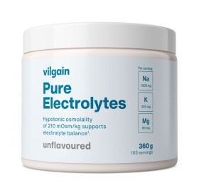 Vilgain Pure Electrolytes – bez príchute 360 g