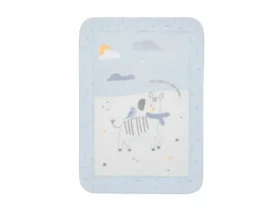 KikkaBoo Detská deka Super Soft 140x110 cm Stripy Friends (31103020150KB)